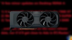 AMD Radeon RX 7700 XT 配备 12GB GDDR6 VRAM 和 54 个计算单元。(来源:AMD/摩尔定律已死-编辑)