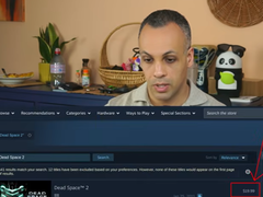 维修权和消费者权益倡导者路易斯-罗斯曼（Louis Rossman）查看 Steam 上《死亡空间 2》列表的截屏画面