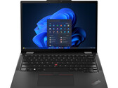 ThinkPad X13 2 合 1 第 5 代配置 41 Wh 电池和黑色顶盖时,重量仅为 1.2 千克。(图片来源:联想)
