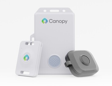 Canopy Protect 系统利用专用的 WiFi 和 LoRaWAN 网络覆盖室内深处和室外数英里范围（来源：Canopy）