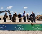 比尔-盖茨出席 TerraPower 在怀俄明州 Kemmerer 举行的 Natrium 钠冷反应堆奠基仪式。(来源：比尔-盖茨博客）