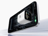 该电源适配器具有60W的“性能”模式。图为：一款快充充电器与iPhone的宣传渲染图。