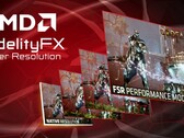 AMD 计划在初秋（秋季）向首批支持的游戏推出 FidelityFX Super Resolution 3。(图片来源：AMD）
