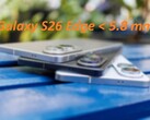 Galaxy S26 Edge 据称比Galaxy S25 Edge 薄 5%。(图片来源：Notebookcheck，经编辑）