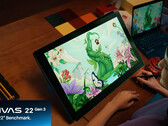 Kamvas 22 Gen 3 钢笔显示屏。 