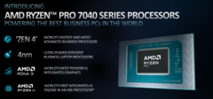 AMD新的Ryzen Pro芯片为企业笔记本电脑而来（图片来自AMD）