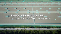 福特在美国有很大的电池厂野心（图片：Blue Oval SK/YouTube）。