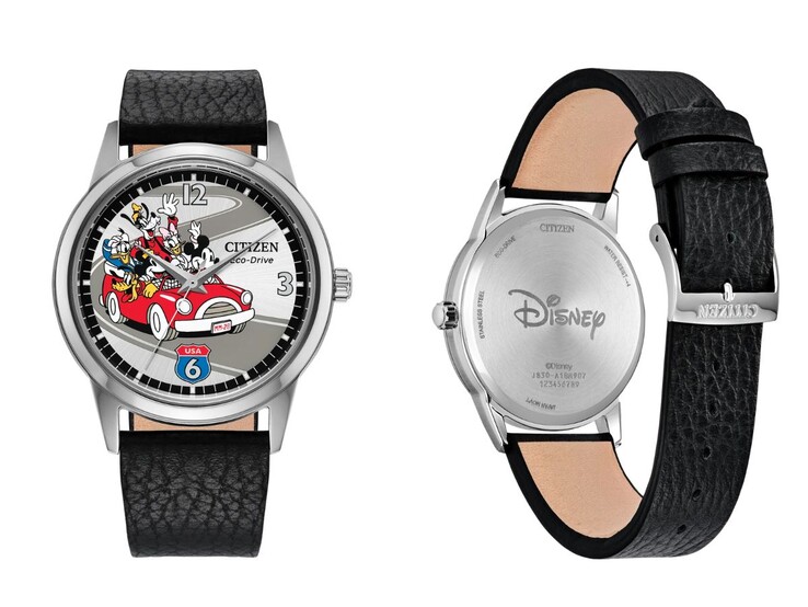 西铁城 Sensational Six Road Trip FE7110-09W 腕表。(图片来源:西铁城)