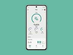 Fitbit 应用程序（如图）重新设计了页面。(图片来源：谷歌）