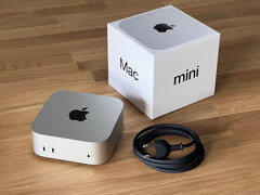 搭载 M4 的 Mac Mini(图片来源:Notebookcheck)
