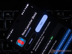 TECNO Spark 40 Pro+ 上安装的 Nova 启动器（图片来源：Antony Muchiri）