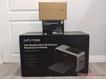 eufyMake E1、墨盒和清洁套件，包括工具。