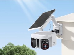 Baseus 的 Security X1 Pro 是一款新型双跟踪安防摄像头。(图片来源：Baseus）