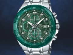 卡西欧在其全球网站上列出了三款新的 Edifice EFR-539DE 手表（图为 Edifice EFR-539D-3AV）。(图片来源：卡西欧，已编辑）