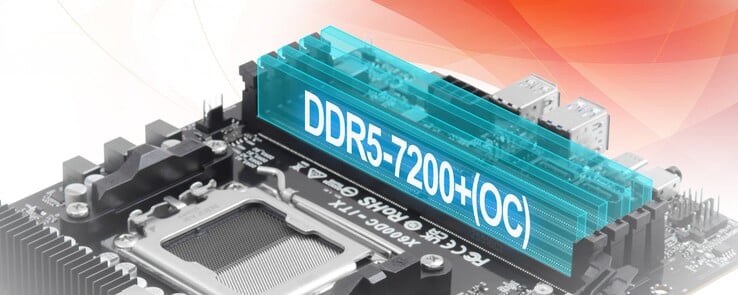 4 个 DDR5 内存插槽，频率高达 7,400 MHz