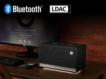 ES300 支持高分辨率 LDAC 和 ALAC 音乐流编解码器，并可通过 Wi-Fi 网络实现Apple AirPlay。(图片来源：Edifier）