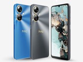 HTC 野火 E5 Plus 有蓝色和黑色两种颜色。(图片来源：HTC）