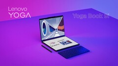 搭载英特尔酷睿 7 155U 的联想 Yoga Book 9i 2024 现已上市（图片来源：联想）