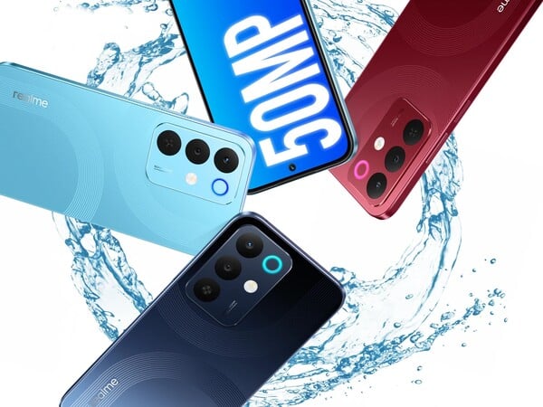 Realme 15x 背面的通知 LED 位于 LED 闪光灯上方。(图片来源：Realme）