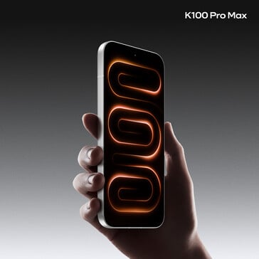 “金色白”配色的 K100 Pro Max