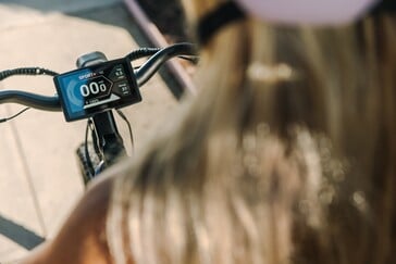 Tenways Wayfarer 电动自行车配有 4.3 英寸 LCD 显示屏(图片来源:Tenways)