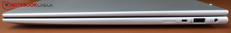 右侧SIM 卡插槽、Kensington 插槽、USB-A（5 Gbps）、3.5 毫米耳机插孔