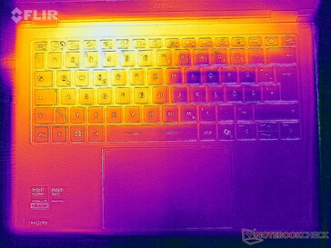 表面温度应力测试(顶面)