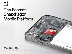 OnePlus 13s 和许多现代旗舰机一样，采用高通公司的骁龙 8 精英芯片组。(图片来源：OnePlus - 已编辑）