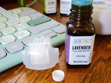 减少芳香油的滴数，降低香味强度。(图片来源：Notebookcheck）