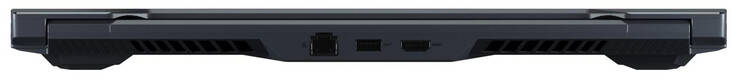 Back: Gigabit Ethernet, USB 3.2 Gen 2 (Type-A), HDMI 2.0b