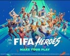 2026 年 6 月 22 日《FIFA 英雄》发售前的宣传画。