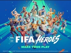 2026 年 6 月 22 日《FIFA 英雄》发售前的宣传画。