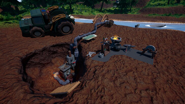 显示 Hydroneer 中一台机器的图像。