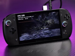 OneXFly Apex 使用 AMD Ryzen AI Max+ 395 APU 在 1080p 下播放《黑色神话：悟空传》。(图片来源：One-Netbook）