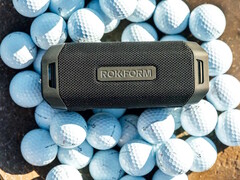 Rokform G-Rok Pro 蓝牙扬声器专为高尔夫球车和高尔夫球场设计。(图片来源：Rokform）