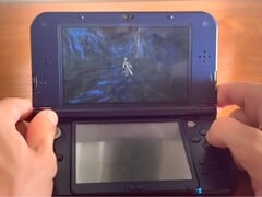 《塞尔达传说:黄昏公主》3DS移植版在主机上的运行画面
