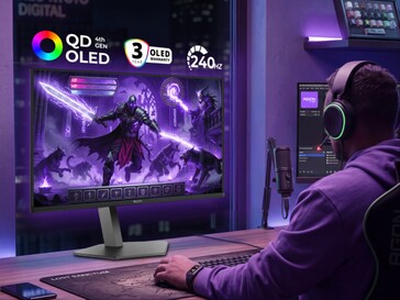 AGON Pro AG326UZD2 的宣传图片。