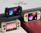 Pocket AIR Mini 将比竞争对手 Anbernic RG476H 略小。(图片来源：Ayaneo - 已编辑）