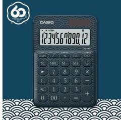蓝色 MS-20UC-J Seigaiha 机型上的波浪图案象征着平静与延续（图片来源：Casio）