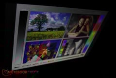 极端角度下亮度下降