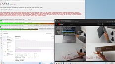 打开多个浏览器标签页和播放 4K 视频时的最大延迟