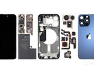 每售出一部 iPhone 15，ARM 的利润不到 0.30 美元。(图片：iFixit）