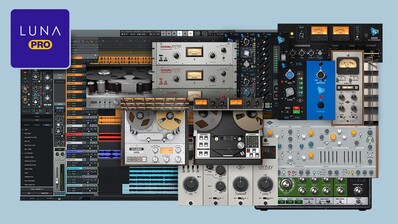 LUNA Pro 捆绑包拥有制作专业专辑所需的所有工具（图片来源：Universal Audio）