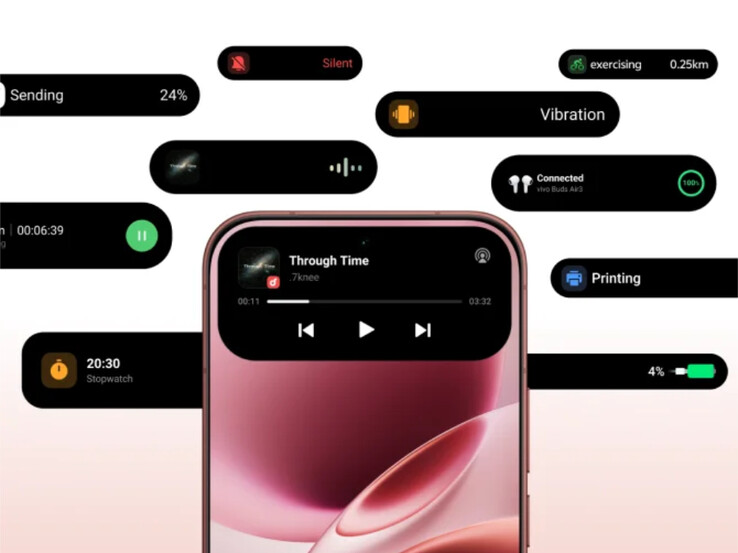 Vivo V70 运行 OriginOS 6。