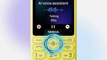 HMD 最新推出的功能手机配备了一个专用的 AI 助手按钮