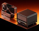 Aoostar WTR Max 现已配备英特尔酷睿 i5 1235U。图：配备 eGPU 的 NAS。