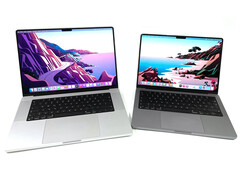 装备M2 Pro和M2 Max的当前MacBook Pro 14和16的继任者不会在2023年第一季度发布（图片：Notebookcheck）。