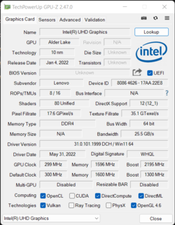 英特尔UHD Graphics