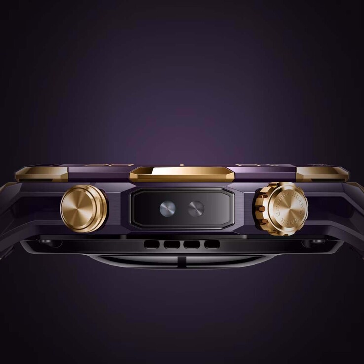 华为 Watch Ultimate Design 皇家金智能手表。(图片来源：华为）