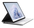 Surface Laptop Studio 2 采用了前代产品的设计。(图片来源：@rquandt & WinFuture）